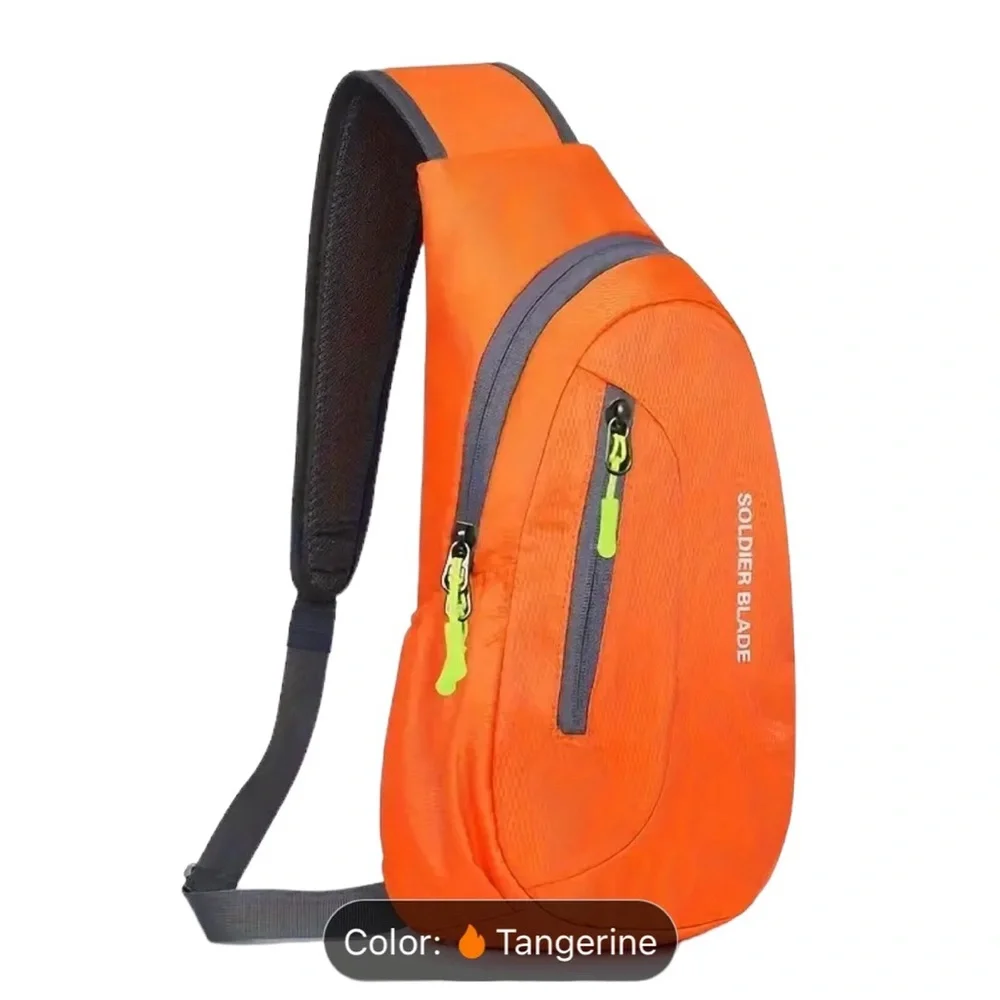 🆕 Soldier Blade Versatile Water-Resistant Sling Bag for Sports & Travel